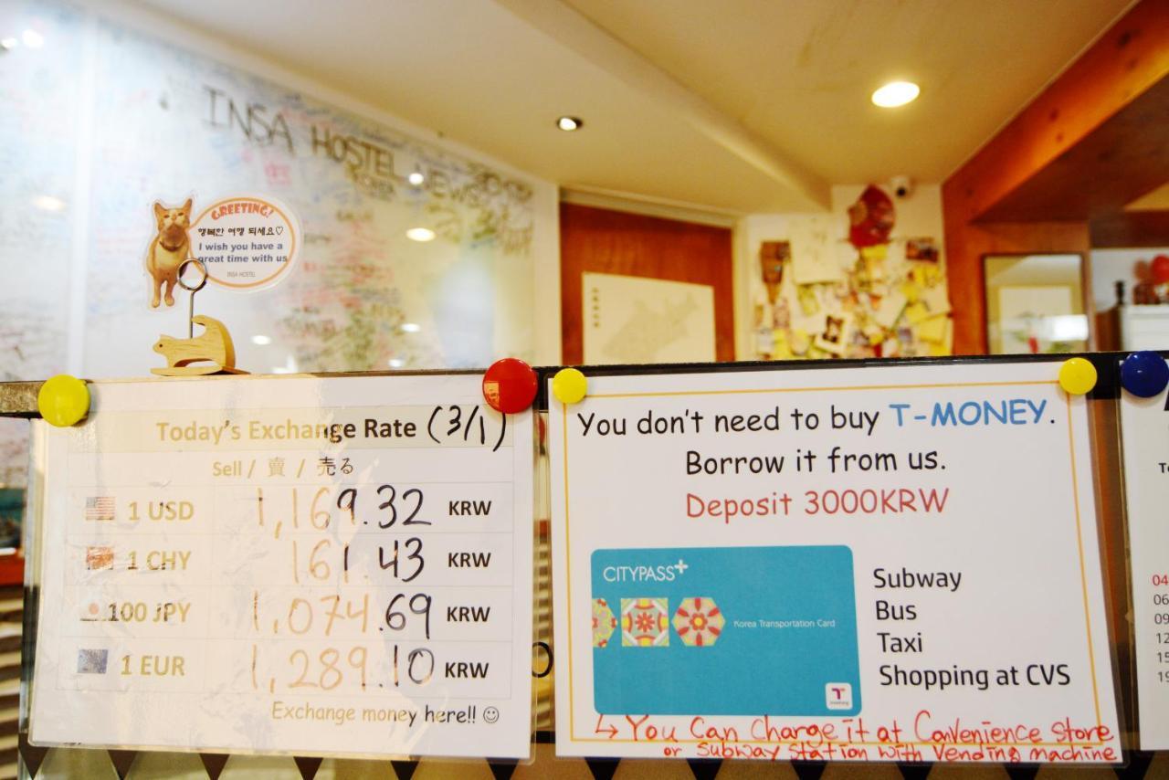 Insadong Hostel Seoul Eksteriør bilde